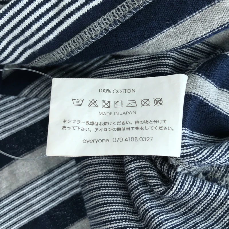 everyone / エブリワン | border long sleeve tee shirt ボーダーロングスリーブTシャツ | XL | メンズ