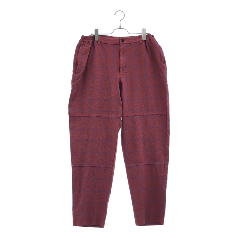 COMME des GARCONS HOMME DEUX / コムデギャルソンオムドゥ | 2026SS | ポリエステル チェック パンツ DQ-P052 | L | メンズ