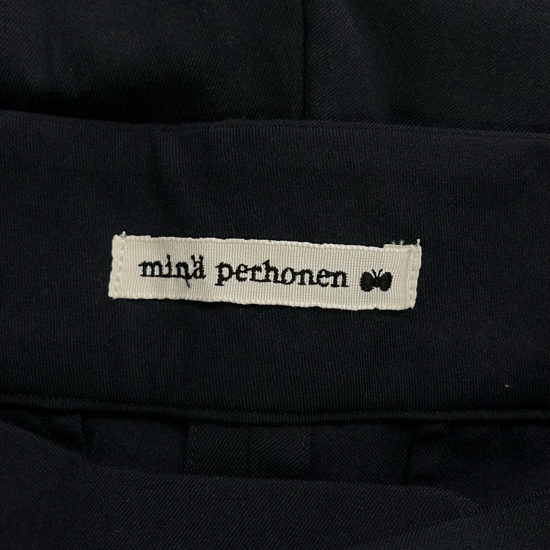 mina perhonen / ミナペルホネン | fog light ウール タック テーパード パンツ | 38 | レディース