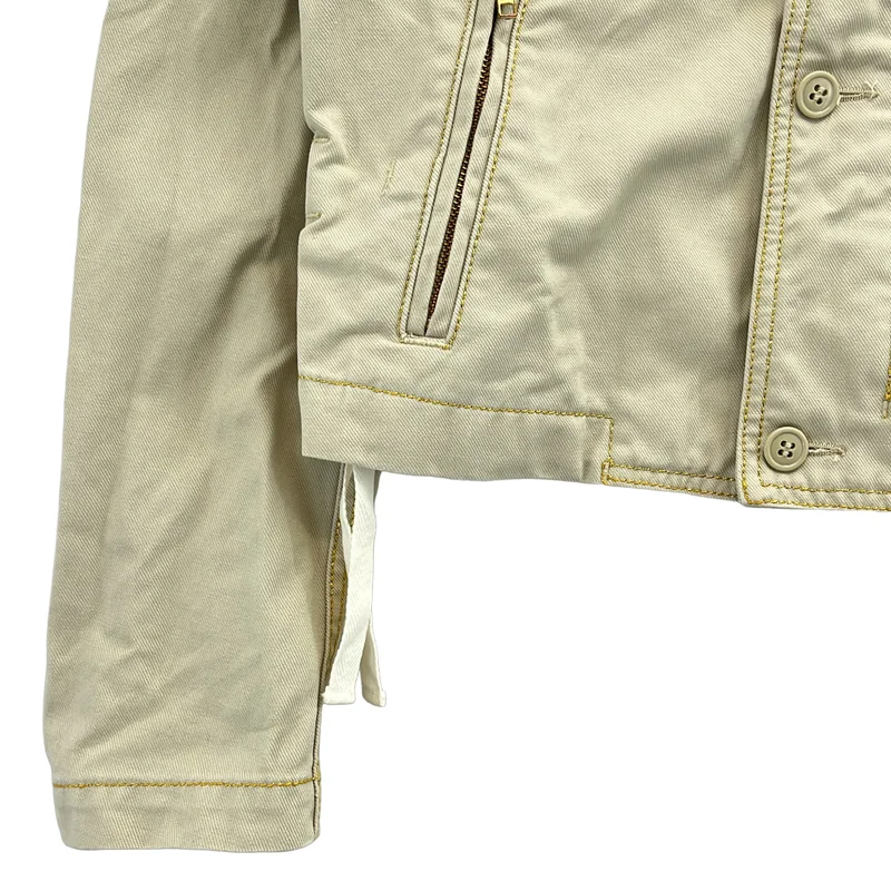 COMME des GARCONS HOMME PLUS / コムデギャルソンオムプリュス | 2007SS | ステッチ ジップアップ デニムジャケット | S | メンズ
