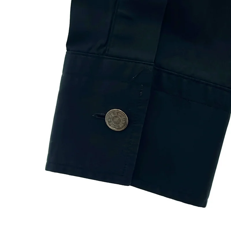 HERMES / エルメス | コットン セリエボタン ドレスシャツ | 15 | メンズ