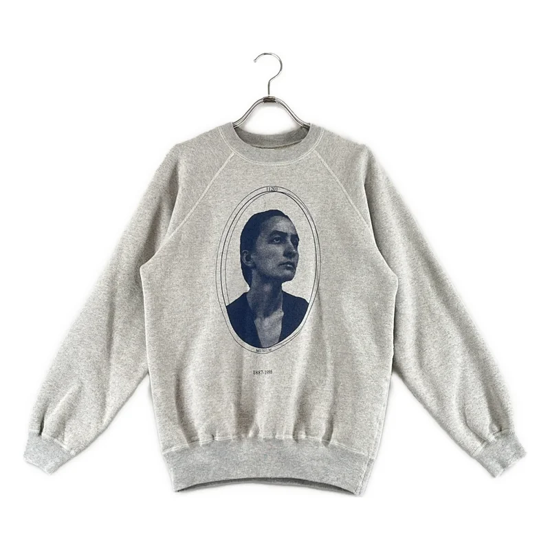 Museum of Daily / ミュージアム オブ デイリー | FRONT 11201 × MOD / SWEAT SHIRT / プリント スウェット トレーナー | S | レディース