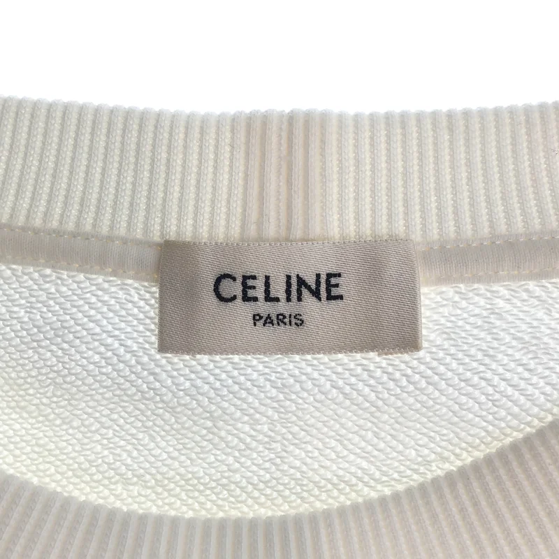 CELINE / セリーヌ | トリオンフ ショートスリーブ スウェット トレーナー | M | レディース