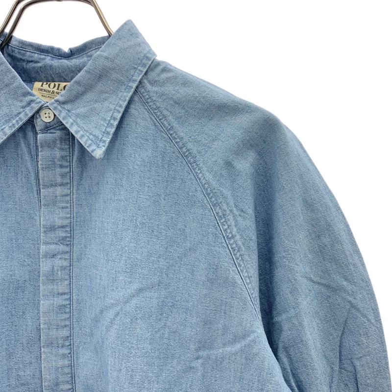 Denim & Supply Ralph Lauren / デニムアンドサプライラルフローレン | シャンブレー シャツ ブラウス | 2 | レディース