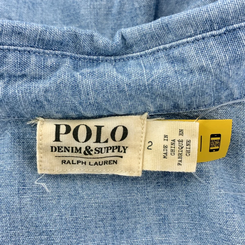 Denim & Supply Ralph Lauren / デニムアンドサプライラルフローレン | シャンブレー シャツ ブラウス | 2 | レディース