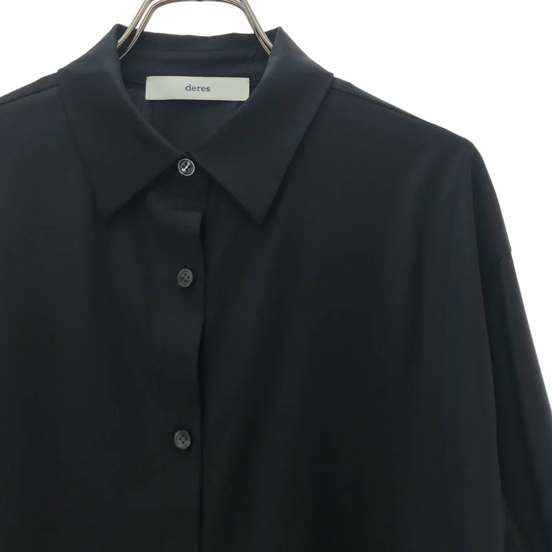 deres / デレス | Mariela double layered shirt jacket ダブルレイヤード シャツジャケット | F | レディース