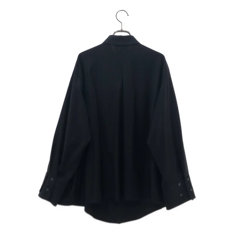 deres / デレス | Mariela double layered shirt jacket ダブルレイヤード シャツジャケット | F | レディース
