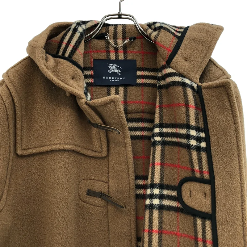 BURBERRY LONDON / バーバリーロンドン | ウール ノバチェック ダッフルコート |