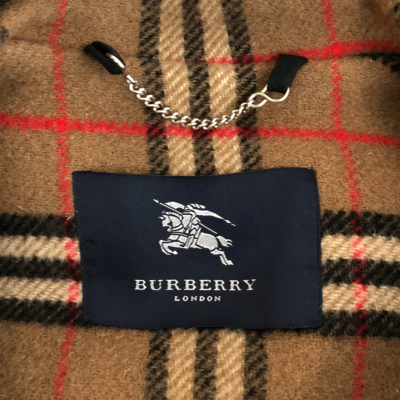 BURBERRY LONDON / バーバリーロンドン | ウール ノバチェック ダッフルコート |