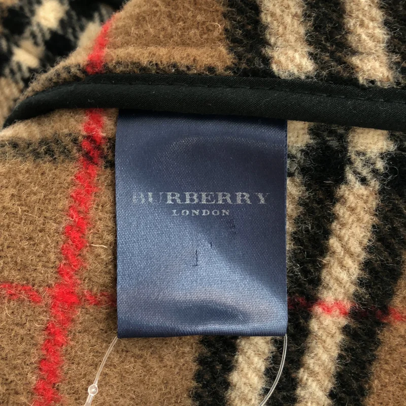 BURBERRY LONDON / バーバリーロンドン | ウール ノバチェック ダッフルコート |