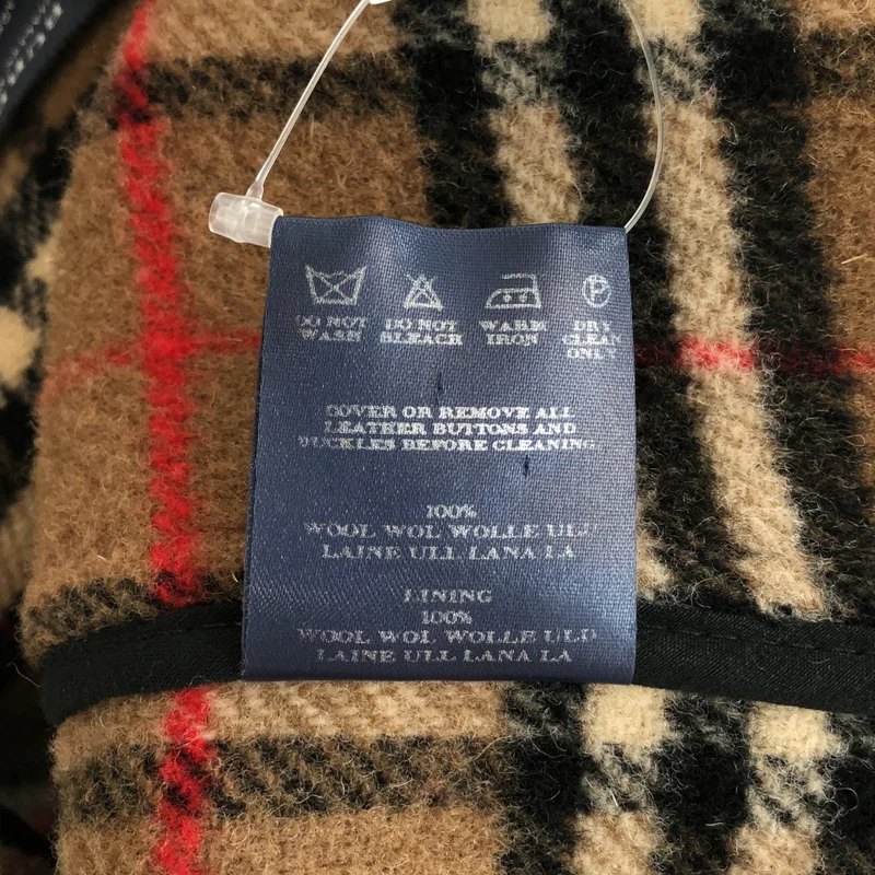 BURBERRY LONDON / バーバリーロンドン | ウール ノバチェック ダッフルコート |