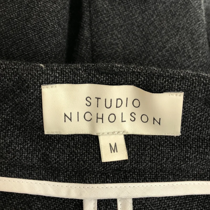 Studio Nicholson / スタジオニコルソン | THORNPROOF VOLUME PANT タック ボリュームパンツ | M | メンズ