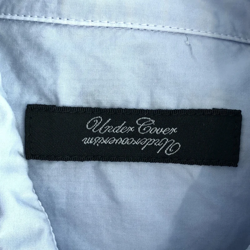 UNDER COVER  / アンダーカバー | コットン 裏縮絨 レギュラーカラーシャツ | 1 | メンズ
