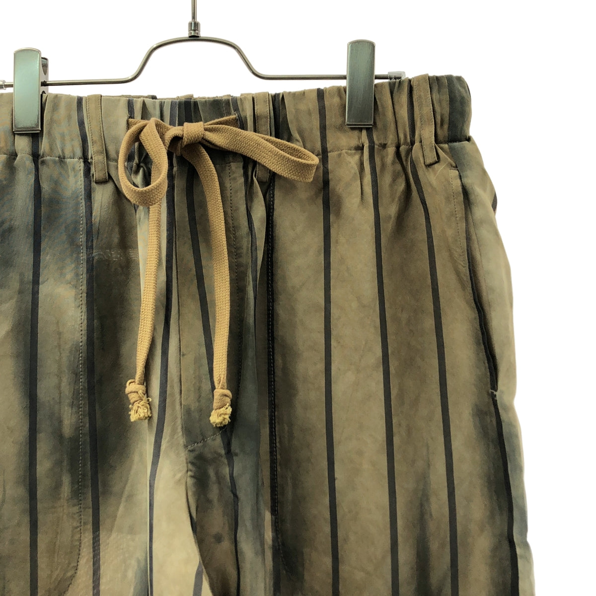 美品】 UMA WANG / ユマワン | 2023SS | PIGIAMA PANTS ストライプ