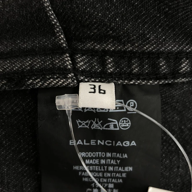 BALENCIAGA / バレンシアガ | Swing デニムジャケット 482125 | 36 | レディース