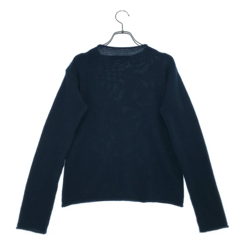 Christian Dior / クリスチャンディオール | カシミヤ CDロゴパールボタン ニット | 36 | レディース