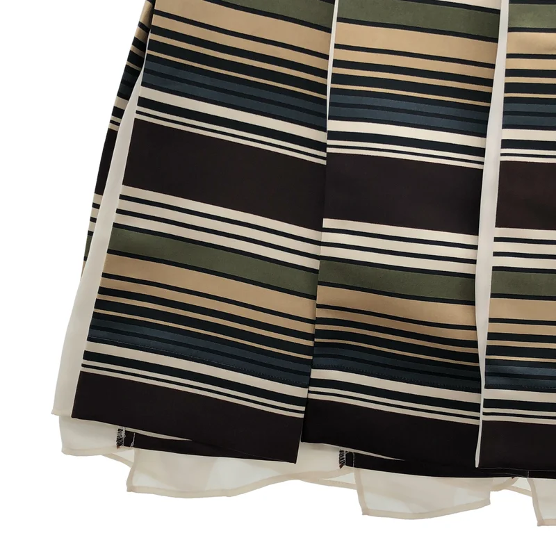 sacai / サカイ | 2026SS | Horizontal Stripe Skirt / ホリゾンタルストライプ スカート | 2 | レディース