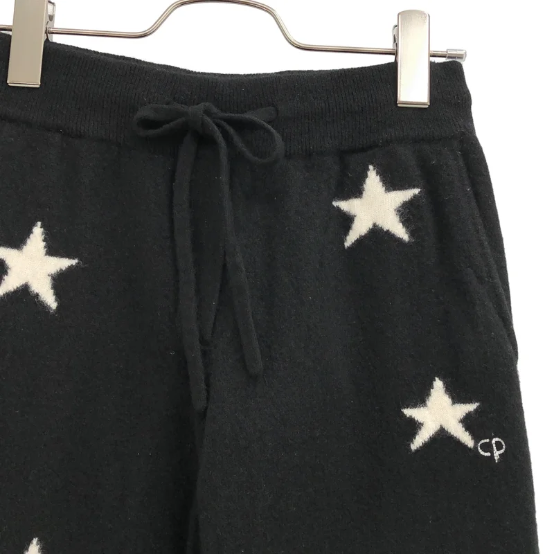 chinti and parker / チンティ＆パーカー | カシミヤ スターインターシャ ニットパンツ | XS | レディース