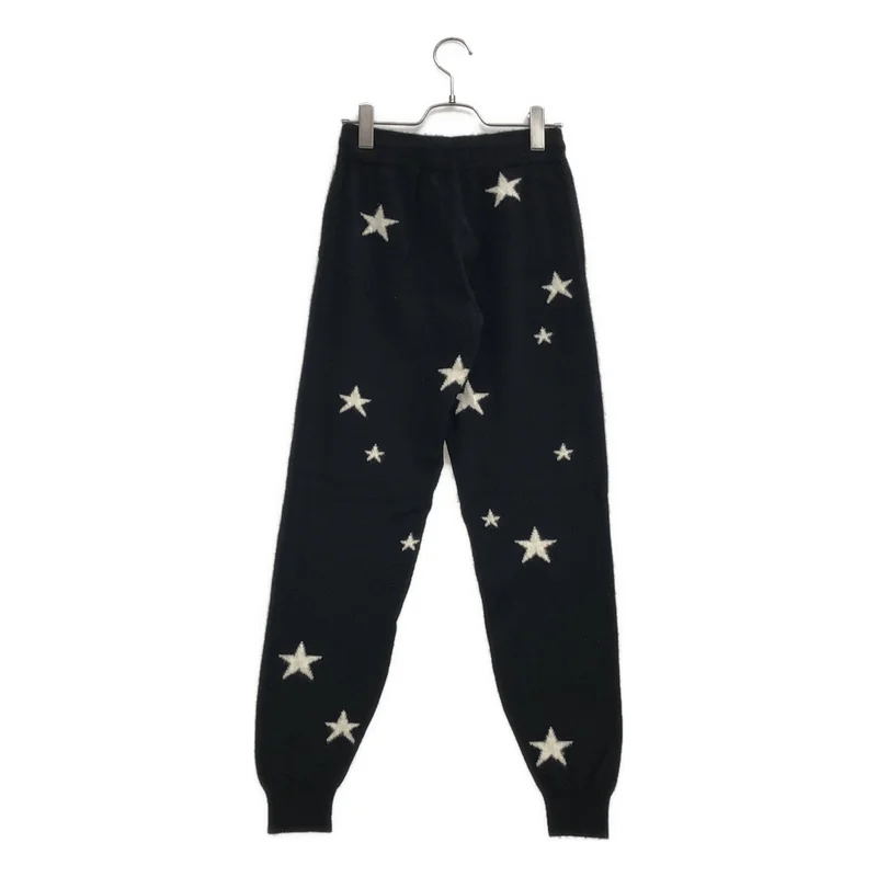 chinti and parker / チンティ＆パーカー | カシミヤ スターインターシャ ニットパンツ | XS | レディース