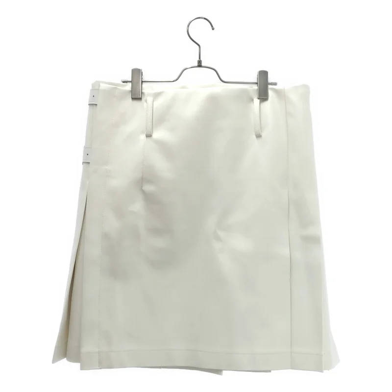 COMME des GARCONS HOMME PLUS / コムデギャルソンオムプリュス | 2018AW | フェイクレザー プリーツスカート | M | レディース