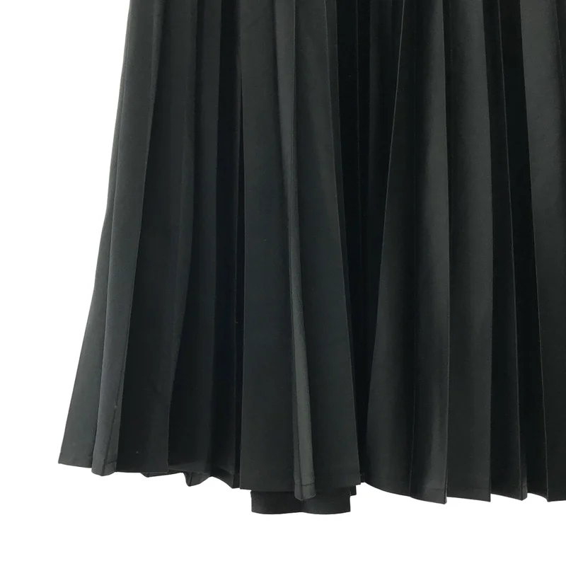JUNYA WATANABE COMME des GARCONS / ジュンヤワタナベ | 2021SS | エステルサテン プリーツスカート | S | レディース