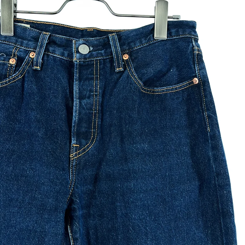 Levi's / リーバイス | 501 / ボタンフライ ストレートデニムパンツ | 28 | レディース