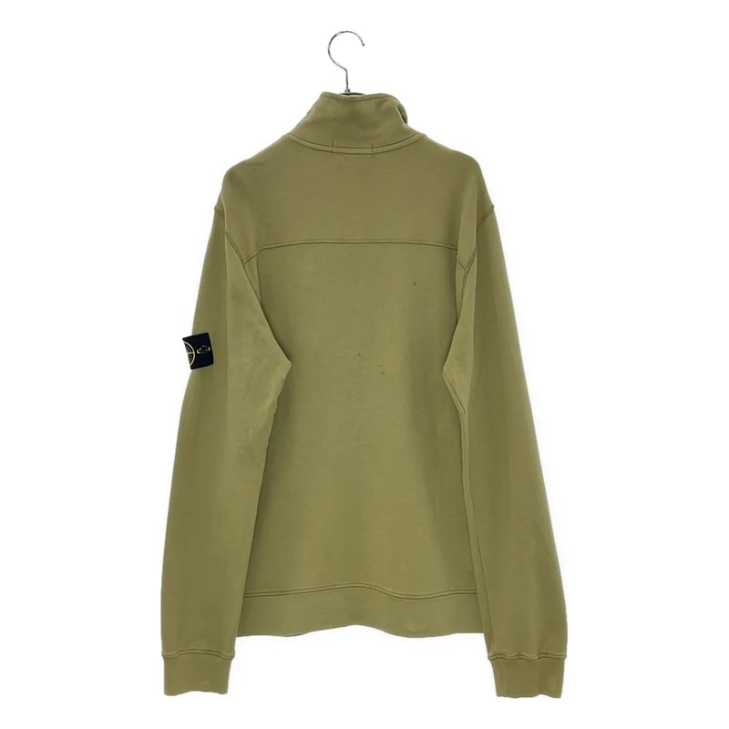STONE ISLAND / ストーンアイランド | 2012SS | GARMENT DYED QUARTER ZIP SWEATSHIRT / ガーメントダイ ハーフジップ スウェット | L | メンズ