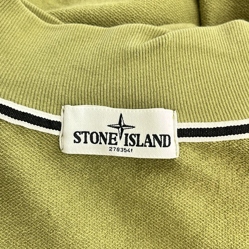 STONE ISLAND / ストーンアイランド | 2012SS | GARMENT DYED QUARTER ZIP SWEATSHIRT / ガーメントダイ ハーフジップ スウェット | L | メンズ
