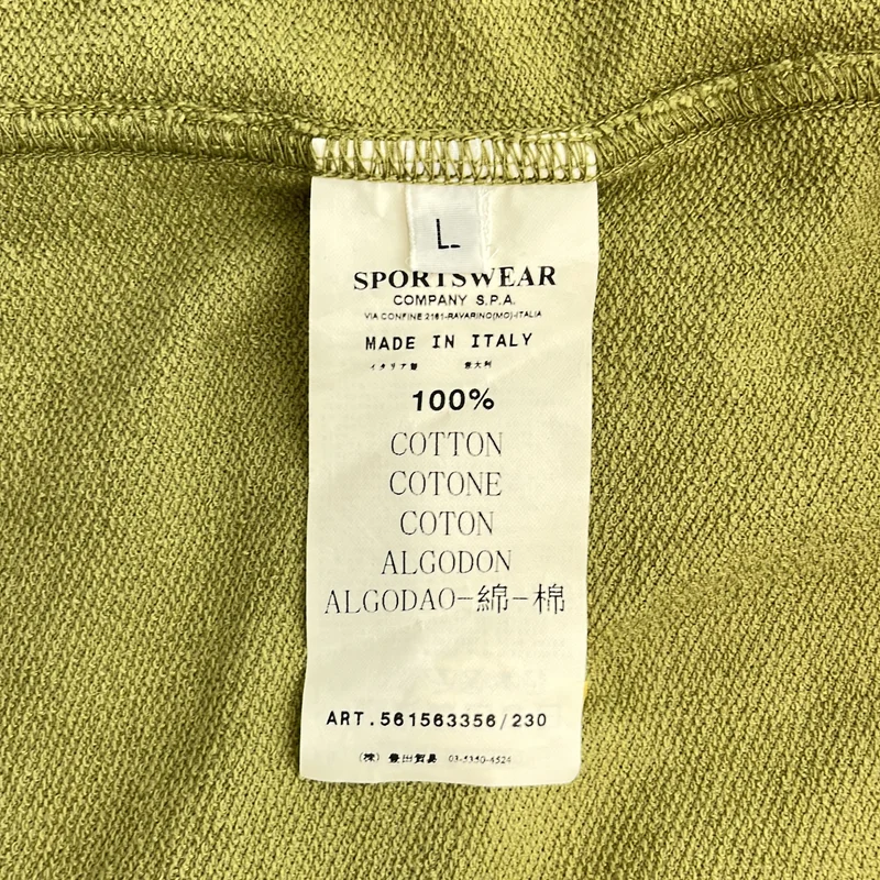 STONE ISLAND / ストーンアイランド | 2012SS | GARMENT DYED QUARTER ZIP SWEATSHIRT / ガーメントダイ ハーフジップ スウェット | L | メンズ