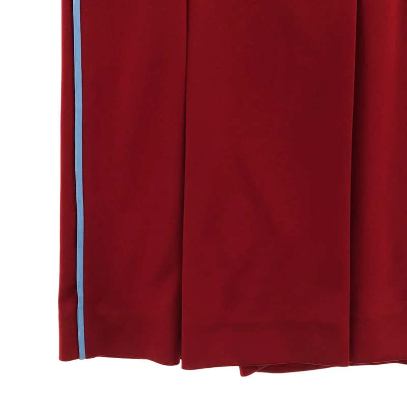 PRADA SPORT / プラダスポーツ | 2018年製 | ラバーパッチ サイドライン ジャージーラップスカート | 42 | レディース