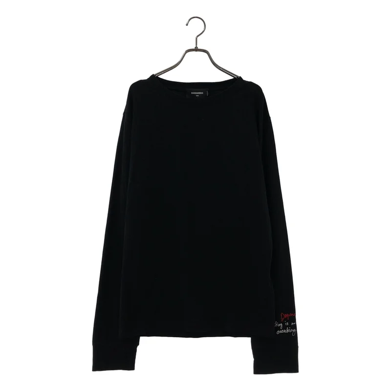 DSQUARED2 / ディースクエアード | 袖プリント ロングスリーブTシャツ | XXS | レディース