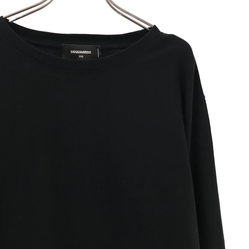 DSQUARED2 / ディースクエアード | 袖プリント ロングスリーブTシャツ | XXS | レディース