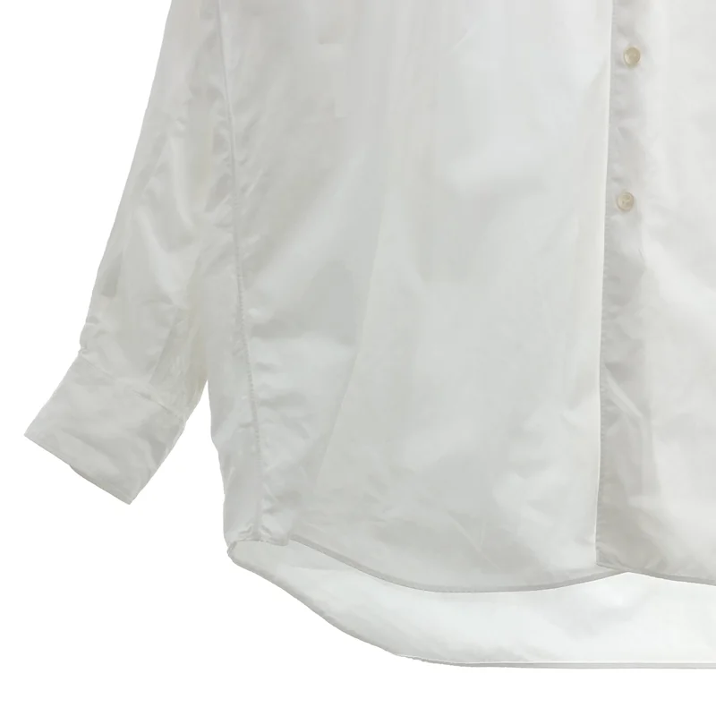 COMME des GARCONS SHIRT / コムデギャルソンシャツ | コットン サテンラインスリーブ シャツ | S | メンズ