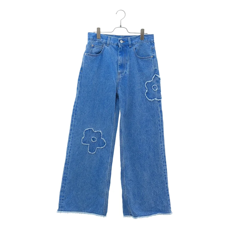 MARNI / マルニ | 2025SS | フラワーパッチ デニムパンツ PUJU0019Q2 | 29 | メンズ
