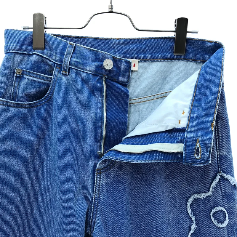 MARNI / マルニ | 2025SS | フラワーパッチ デニムパンツ PUJU0019Q2 | 29 | メンズ