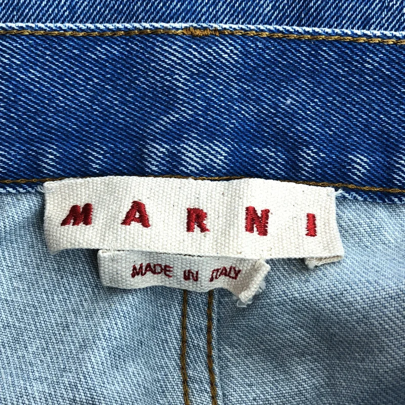 MARNI / マルニ | 2025SS | フラワーパッチ デニムパンツ PUJU0019Q2 | 29 | メンズ