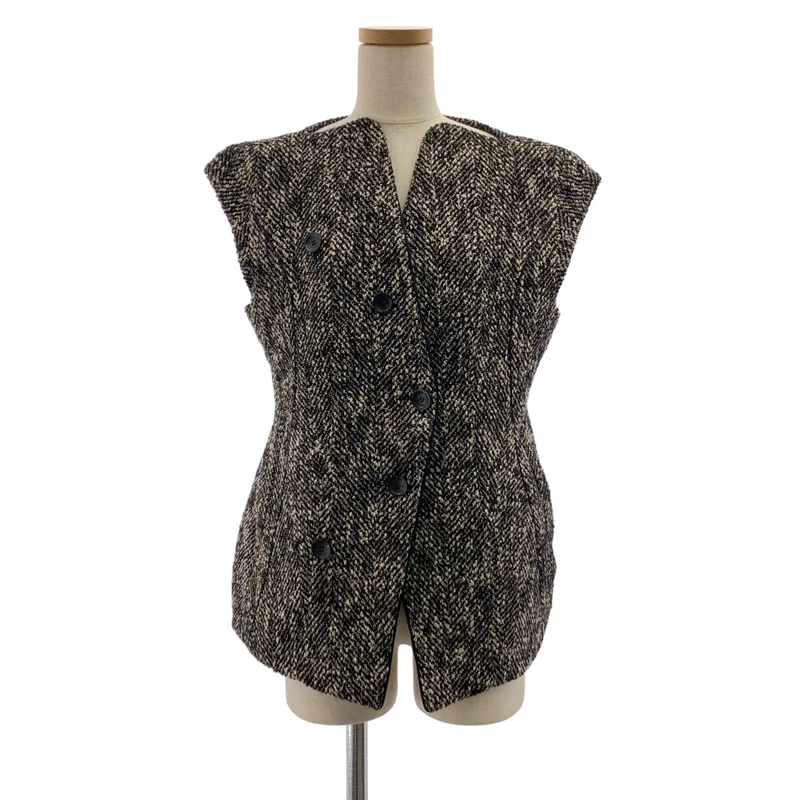 AKIRANAKA / アキラナカ | Sesilia tweed jacket ツイードベスト | 2 | レディース
