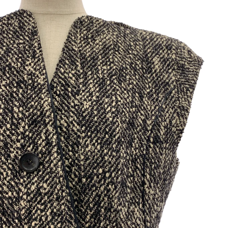 AKIRANAKA / アキラナカ | Sesilia tweed jacket ツイードベスト | 2 | レディース