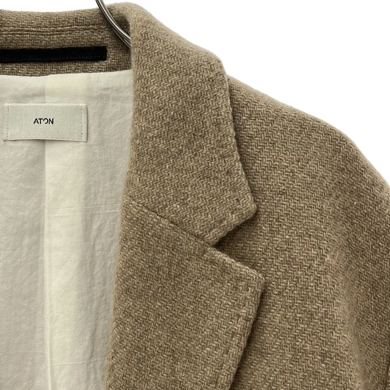 ATON / エイトン | WASHED CASHMERE ジャケット JK.AG.NW.0402 | 4 | メンズ