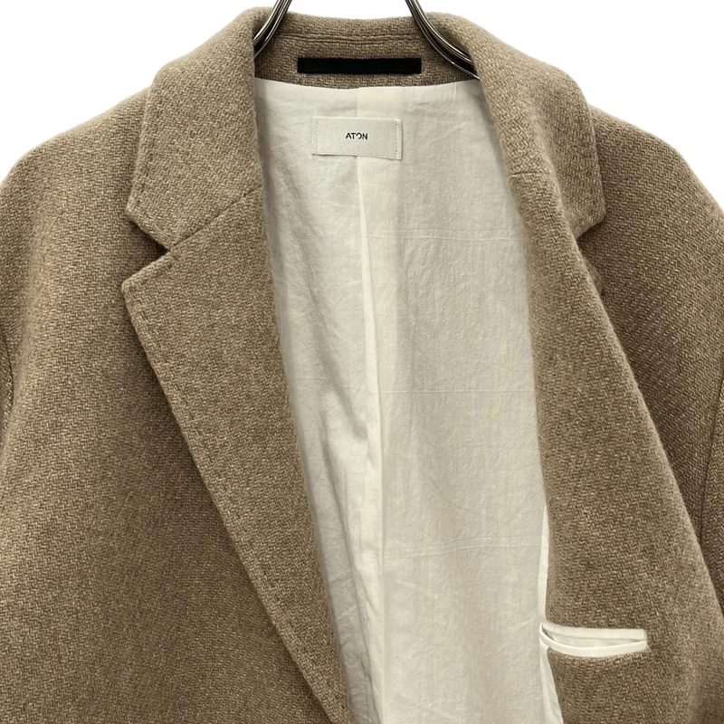 ATON / エイトン | WASHED CASHMERE ジャケット JK.AG.NW.0402 | 4 | メンズ