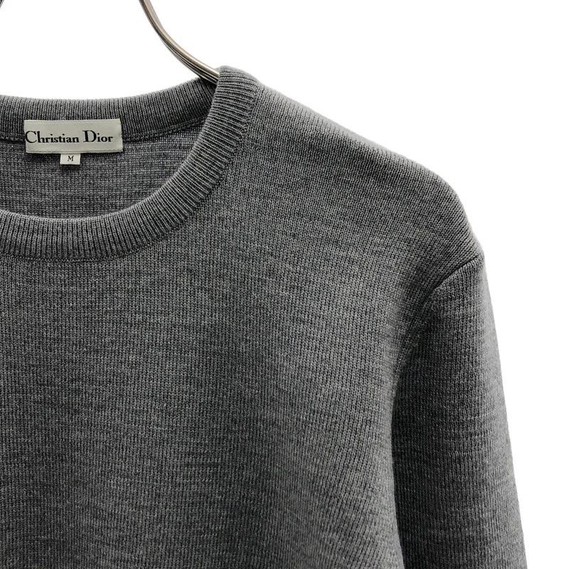 Christian Dior / クリスチャンディオール | ウール クルーネックニット | M | レディース