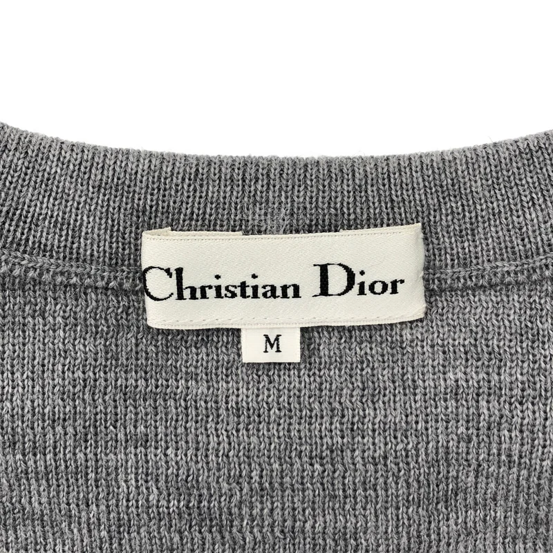 Christian Dior / クリスチャンディオール | ウール クルーネックニット | M | レディース