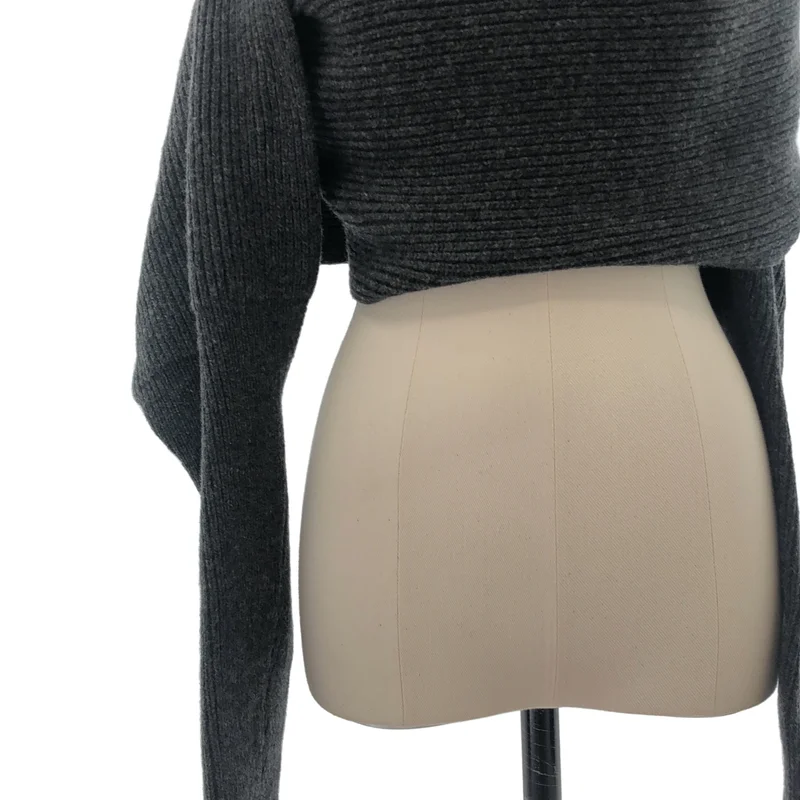 FUMIKA UCHIDA / フミカウチダ | RIB STITCH HOODED SLEEVE STOLE ストール | F | その他
