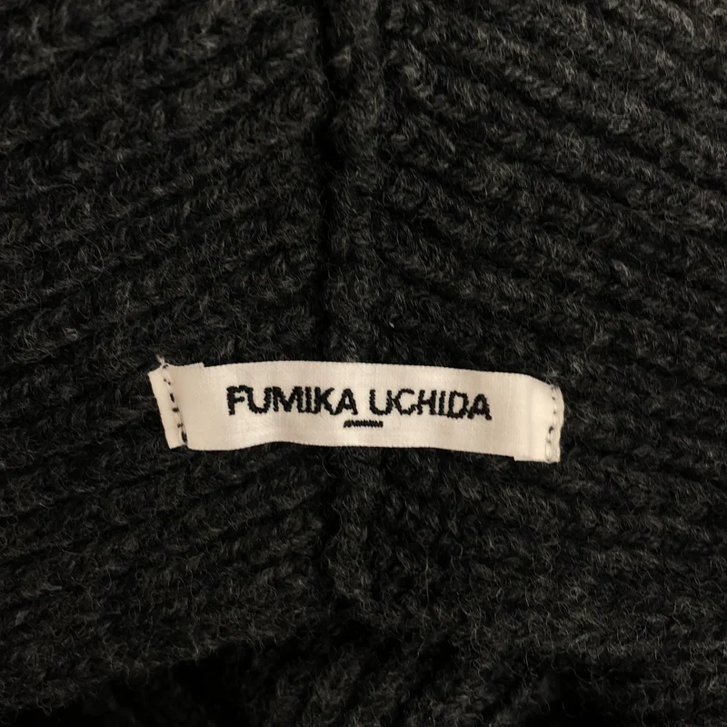 FUMIKA UCHIDA / フミカウチダ | RIB STITCH HOODED SLEEVE STOLE ストール | F | その他