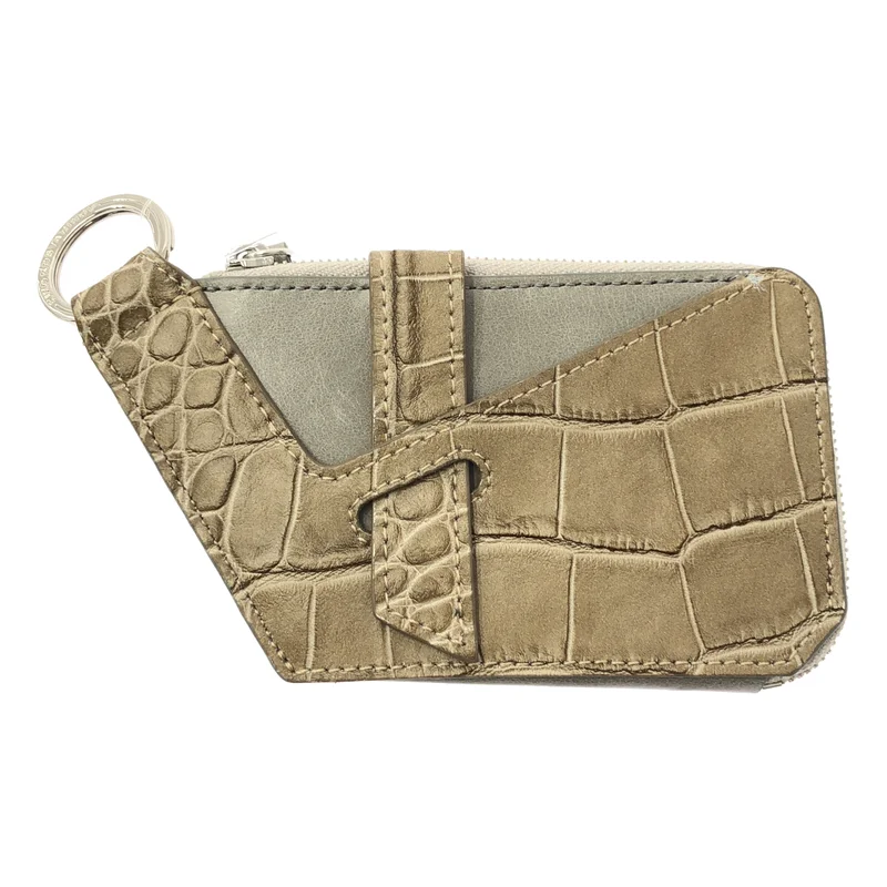 Kiko Kostadinov / キココスタディノフ | 2025SS | OHNE WALLET ジオメトリック レザー コインケース |