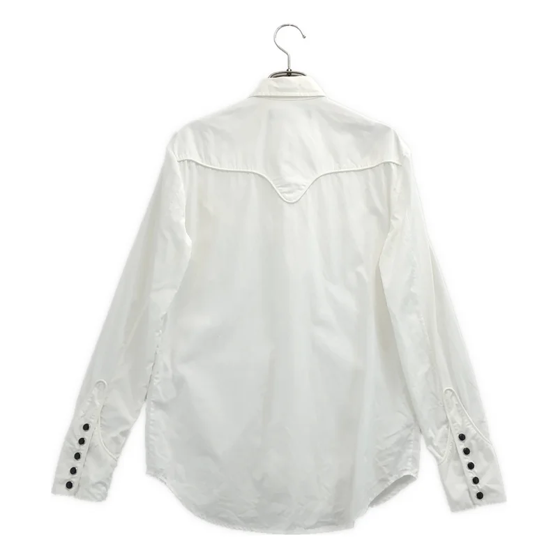 RALPH LAUREN / ラルフローレン | コットン ウエスタンシャツ | 0 | レディース