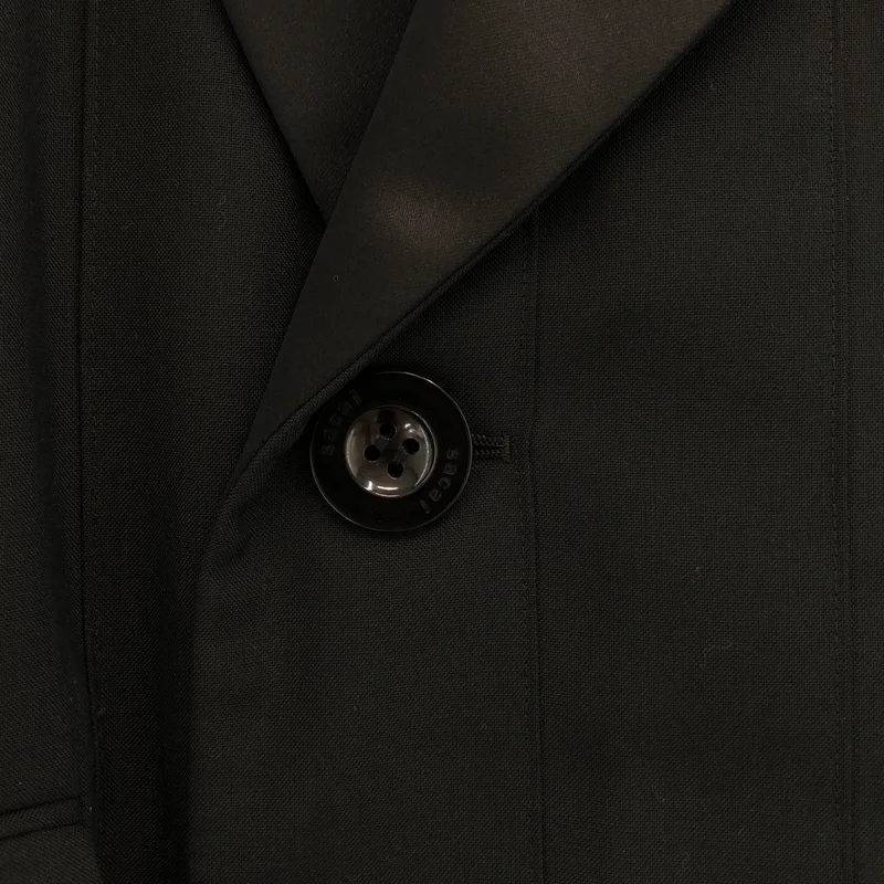sacai / サカイ | バックプリーツ ドッキング ジャケット | 1 | レディース