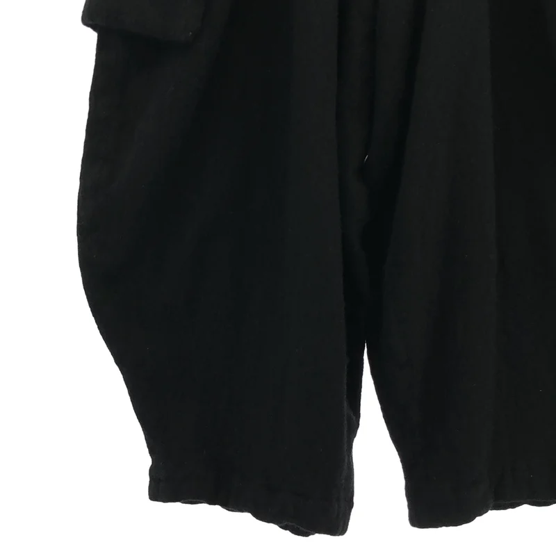BLACK COMME des GARCONS / ブラックコムデギャルソン | 2020AW | ウール ワイドパンツ 1F-P007 | XS | メンズ