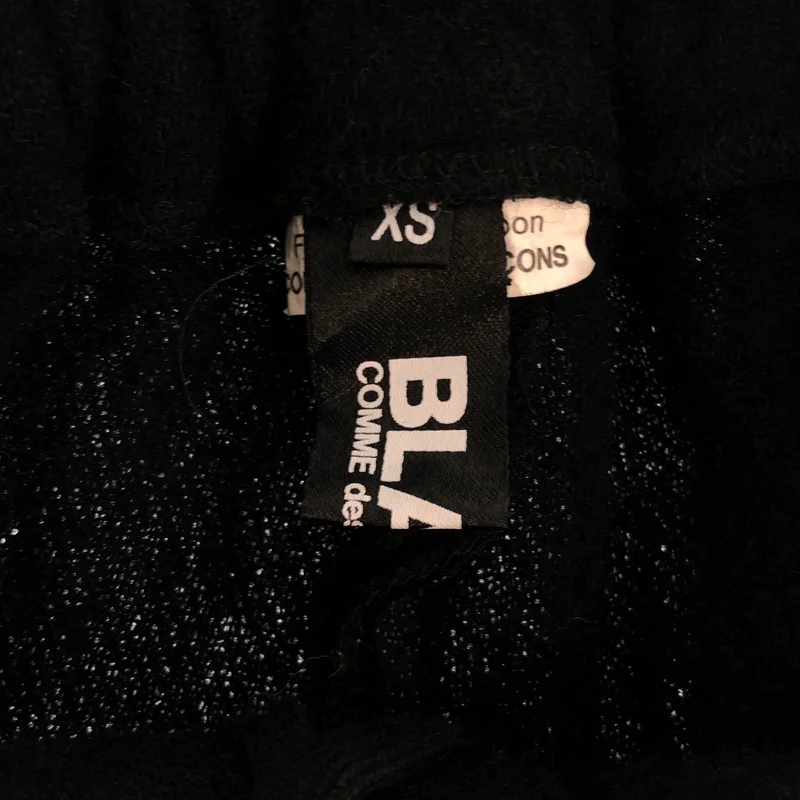 BLACK COMME des GARCONS / ブラックコムデギャルソン | 2020AW | ウール ワイドパンツ 1F-P007 | XS | メンズ