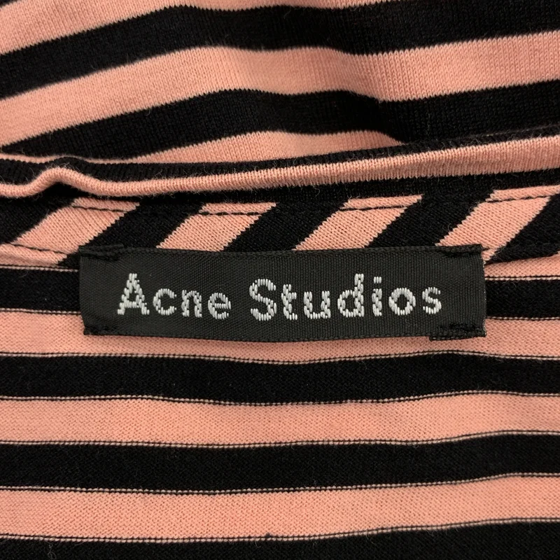 Acne Studios / アクネストゥディオズ | NAPA L FACEPAW17 コットン ボーダー カットソー | M | メンズ